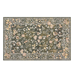 Everly Kitchen Rug 71 - Green