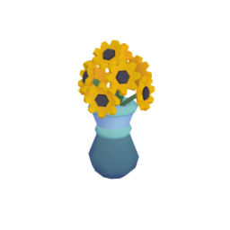 Sunflowers In Vase