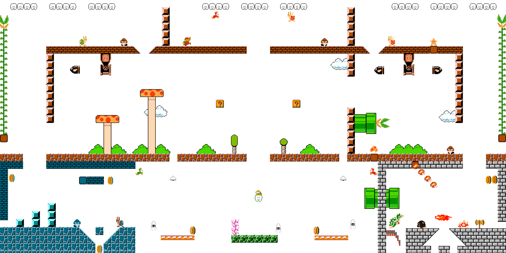 Shopper Mario Bros Clear pipe V2