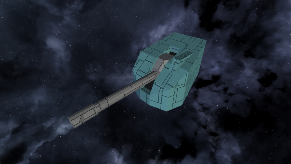 [turret] Mega Particle Gun Type B : Magellan-class battleship