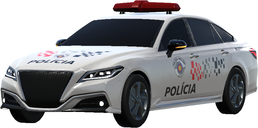 Brazil Koi Police Car - PMESP