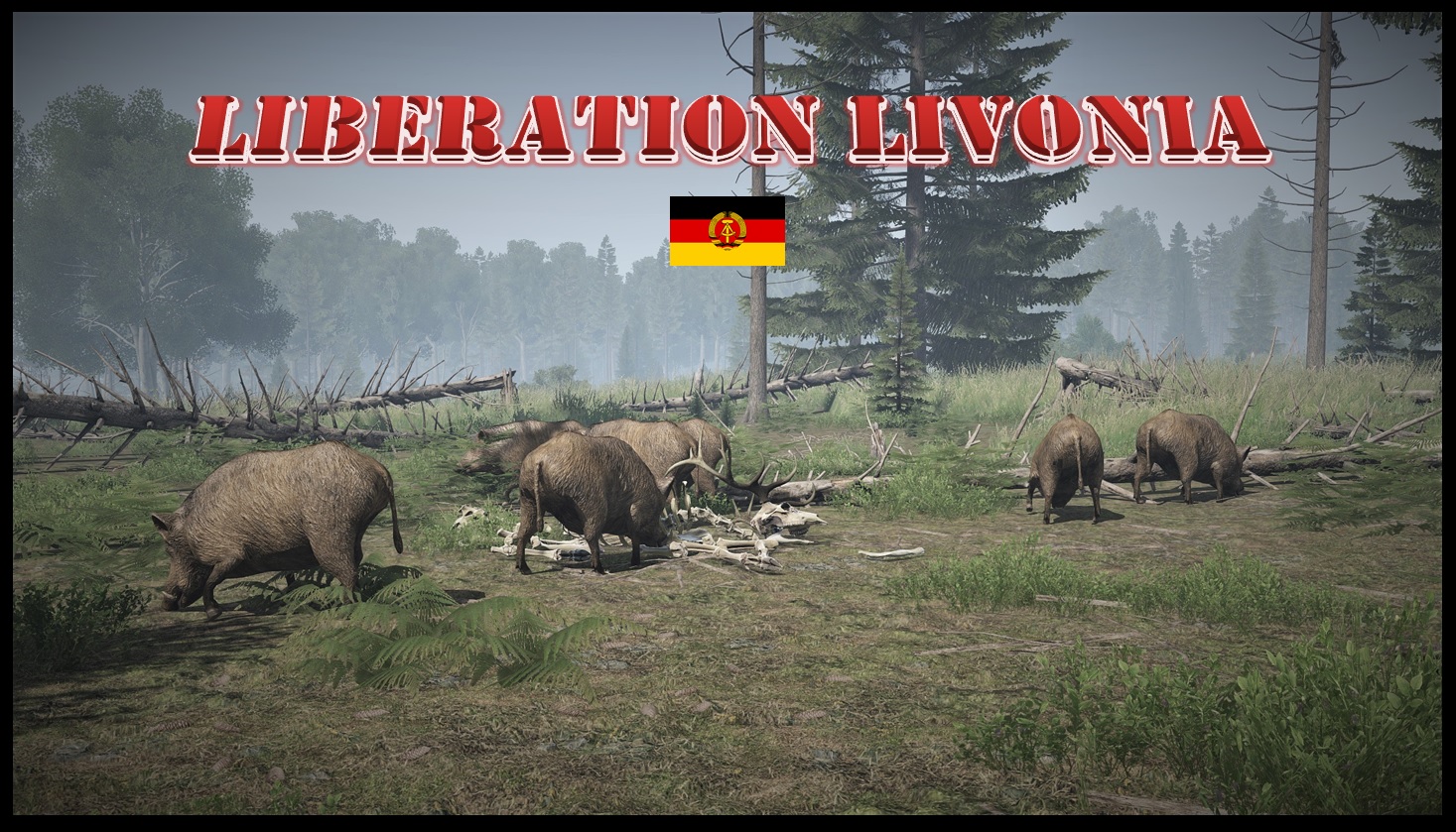 Cold War - LIBERATION LIVONIA - (EAST GERMANY)