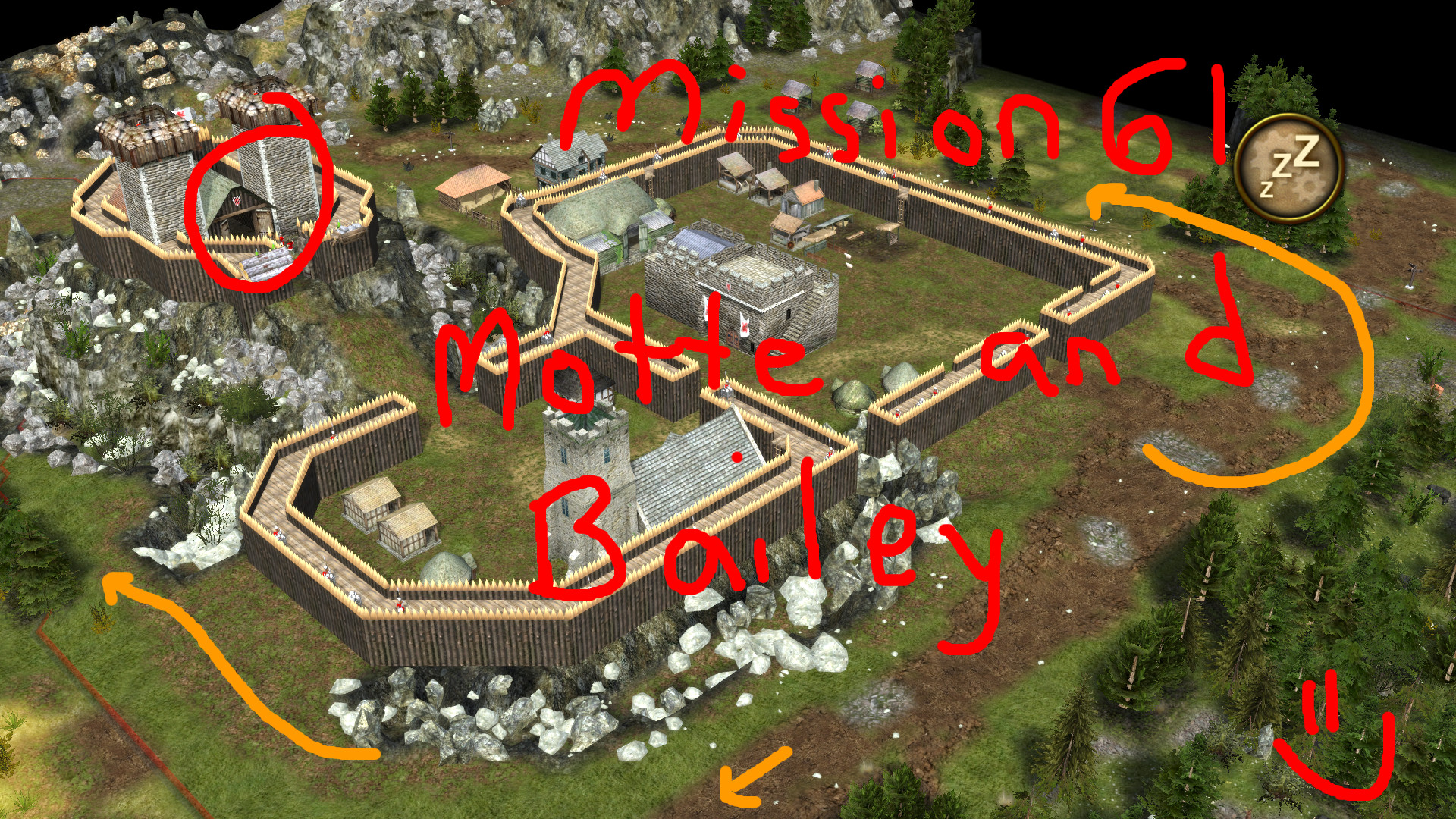 Mission 61 Motte and Bailey
