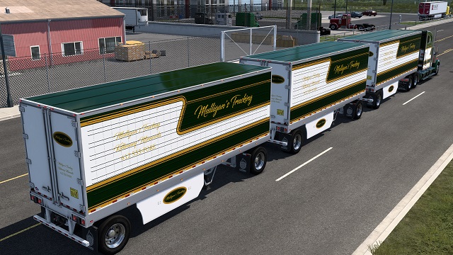Mulligan's SCS Triple Box Trailer