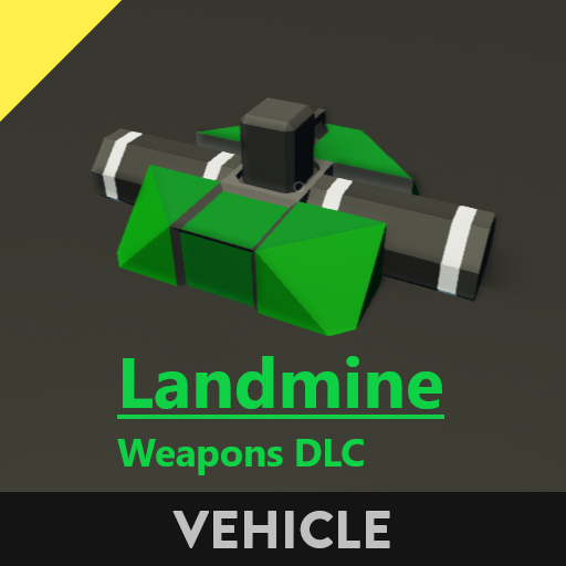 Landmine - functional land mine | with warheads - Weapons DLC mine