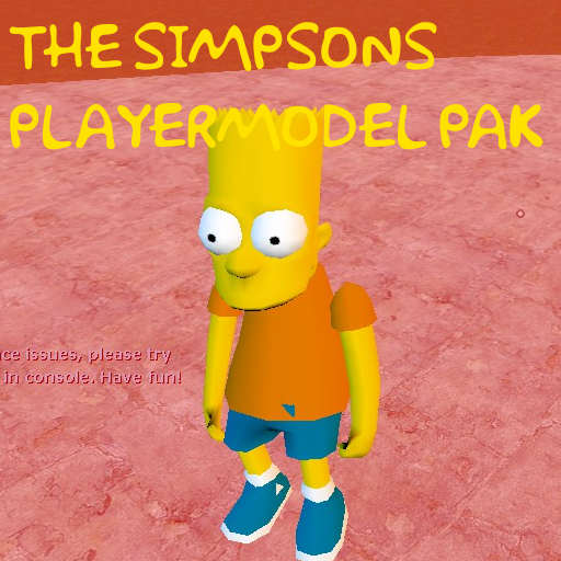 The Simpsons Hit and Run Main Playable Characters Player Model Pack