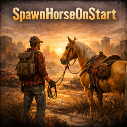 SpawnHorseOnStart – Project Zomboid Mod