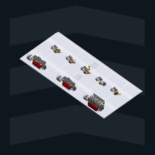 Different engines with engine plate v4