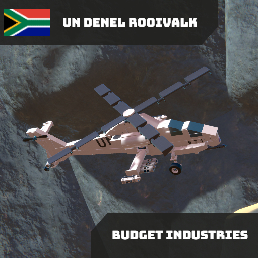 UN Denel Rooivalk | BUDGET INDUSTRIES