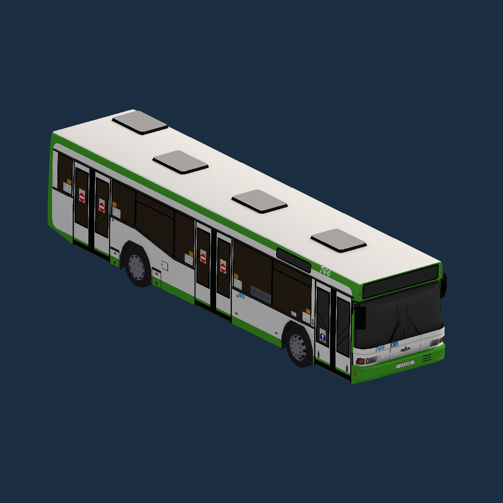 IREX Meteor #746 starsze zielone - MAZ 103.065
