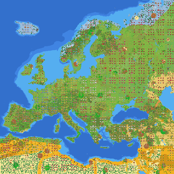 Europe map With Countries (Pls Like)
