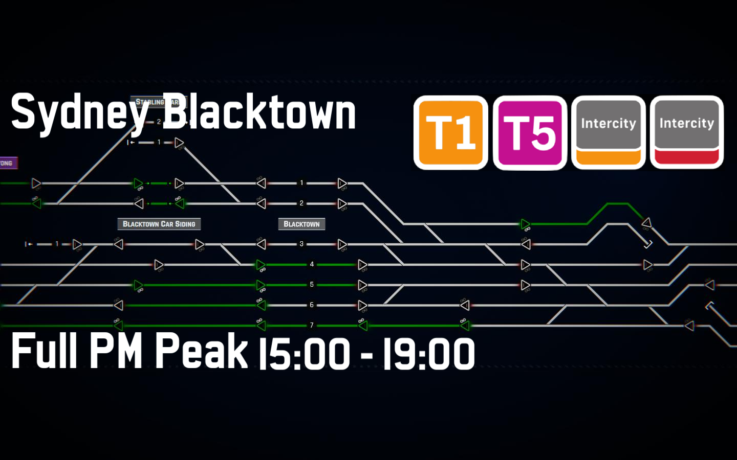 Sydney Blacktown - PM Peak