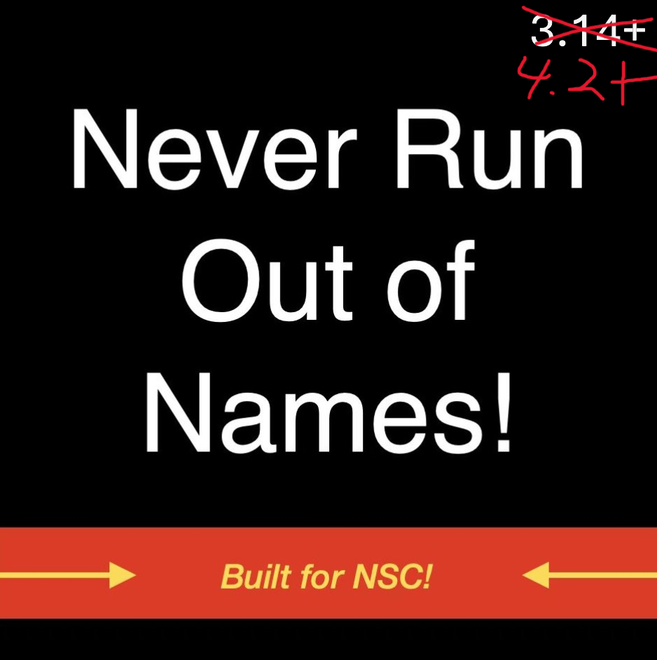 Extended Human Namelist (4.2+)