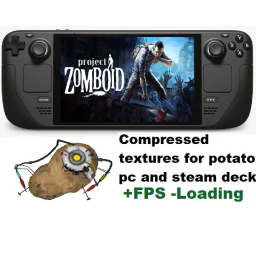 Potato textures - better fps for low-end pcs and steam deck (B42 stable) – Project Zomboid Mod