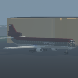 Softbody AIR LINER DC-10-10 Northwest Airlines