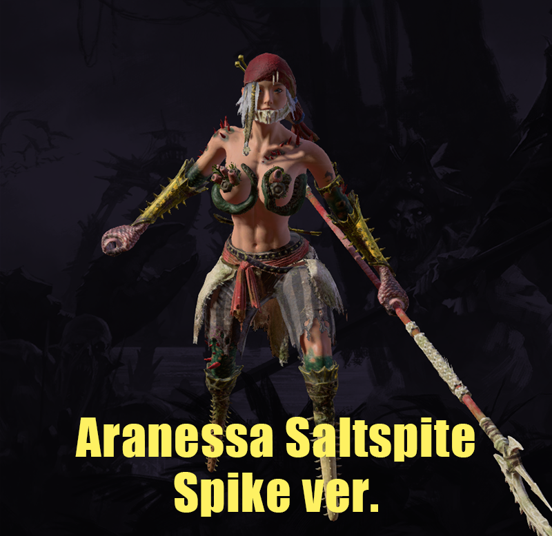 D's is Aranessa_spike ver.