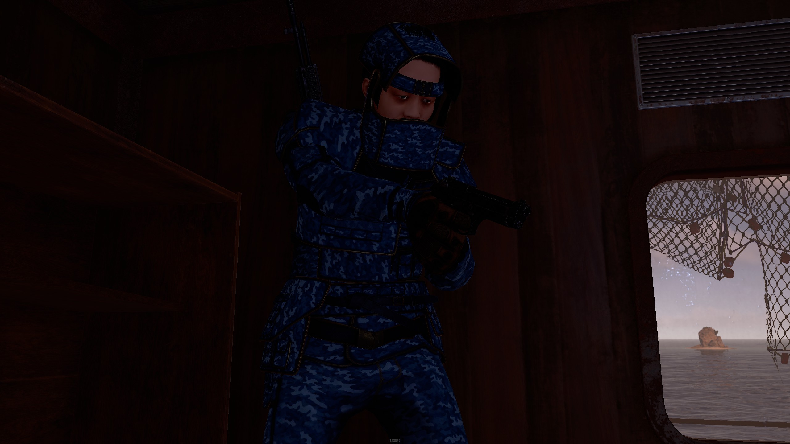 Naval Camo Helmet thumbnail 9