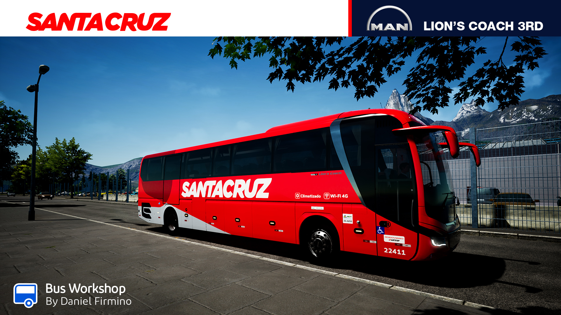 Viação Santa Cruz (MAN Lion's Coach 3rd Gen)