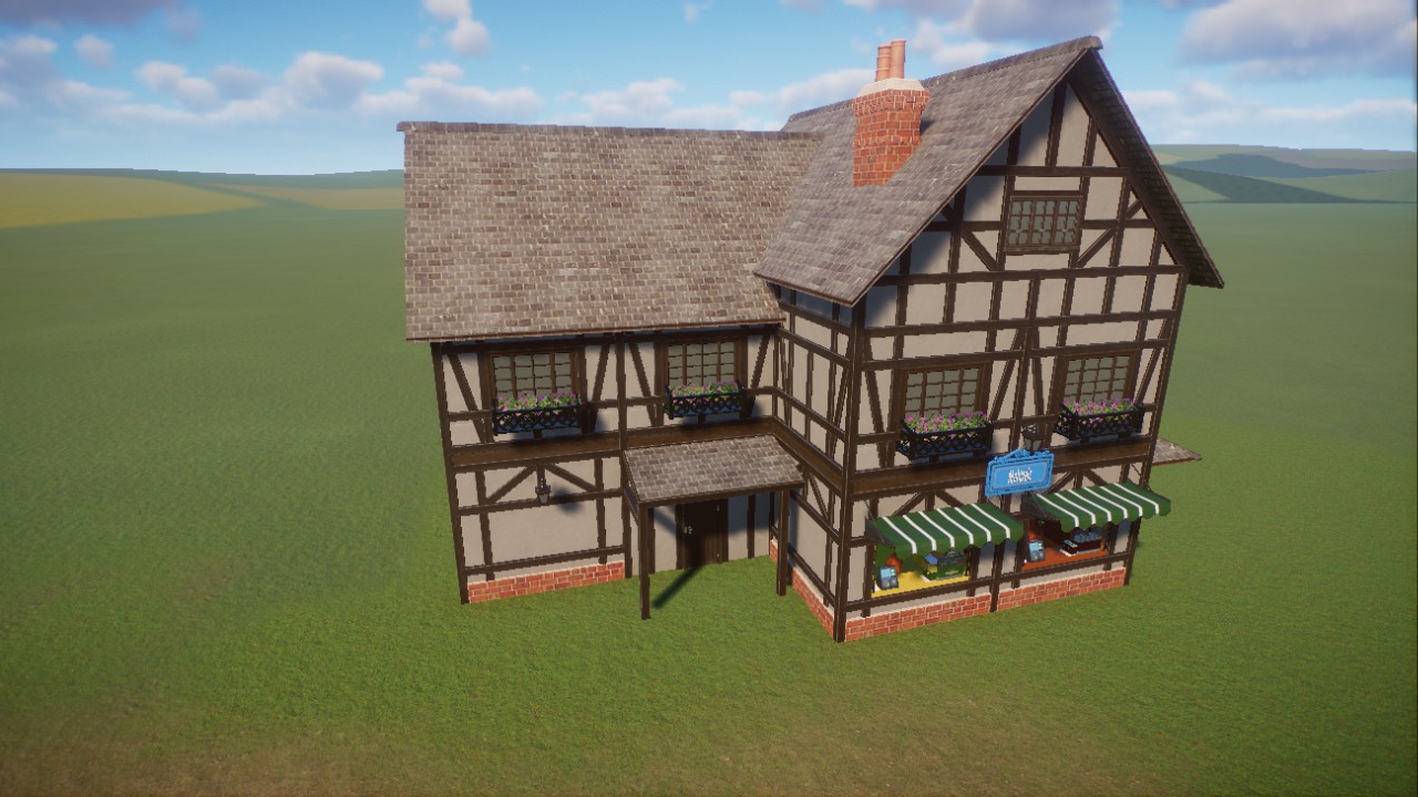 Half-timbered house 1 preview