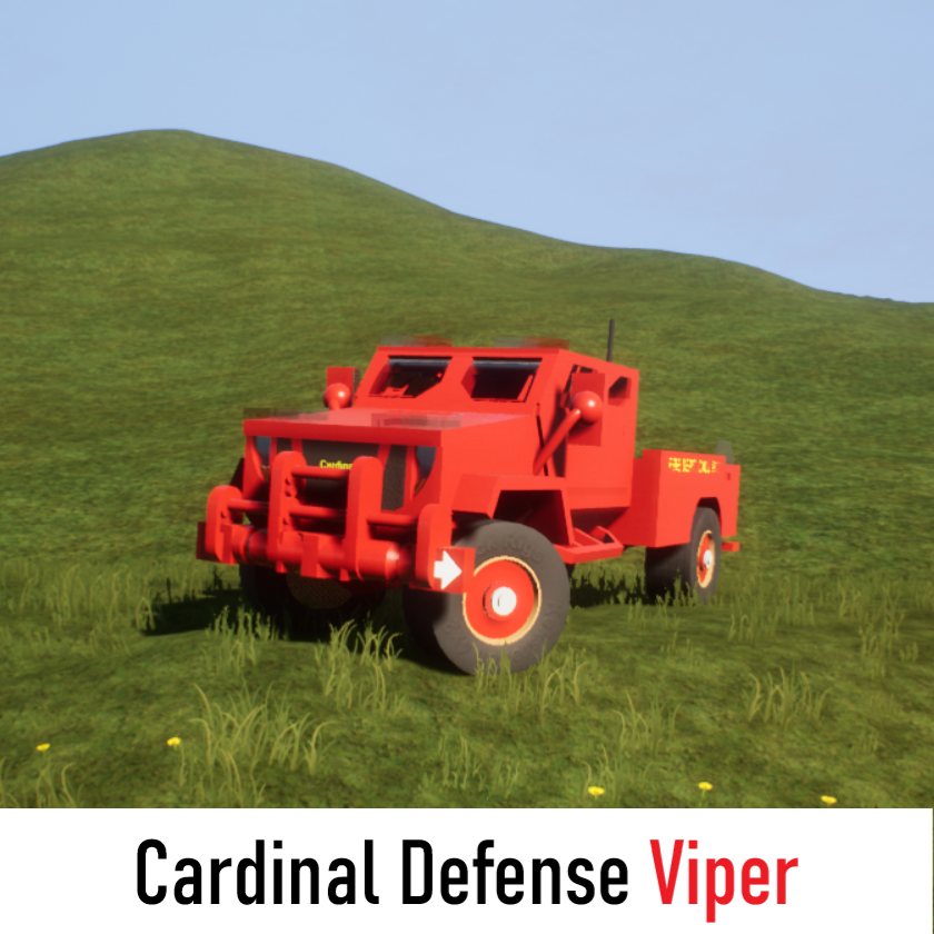 Cardinal Defense Viper MRAP (Fire Truck)