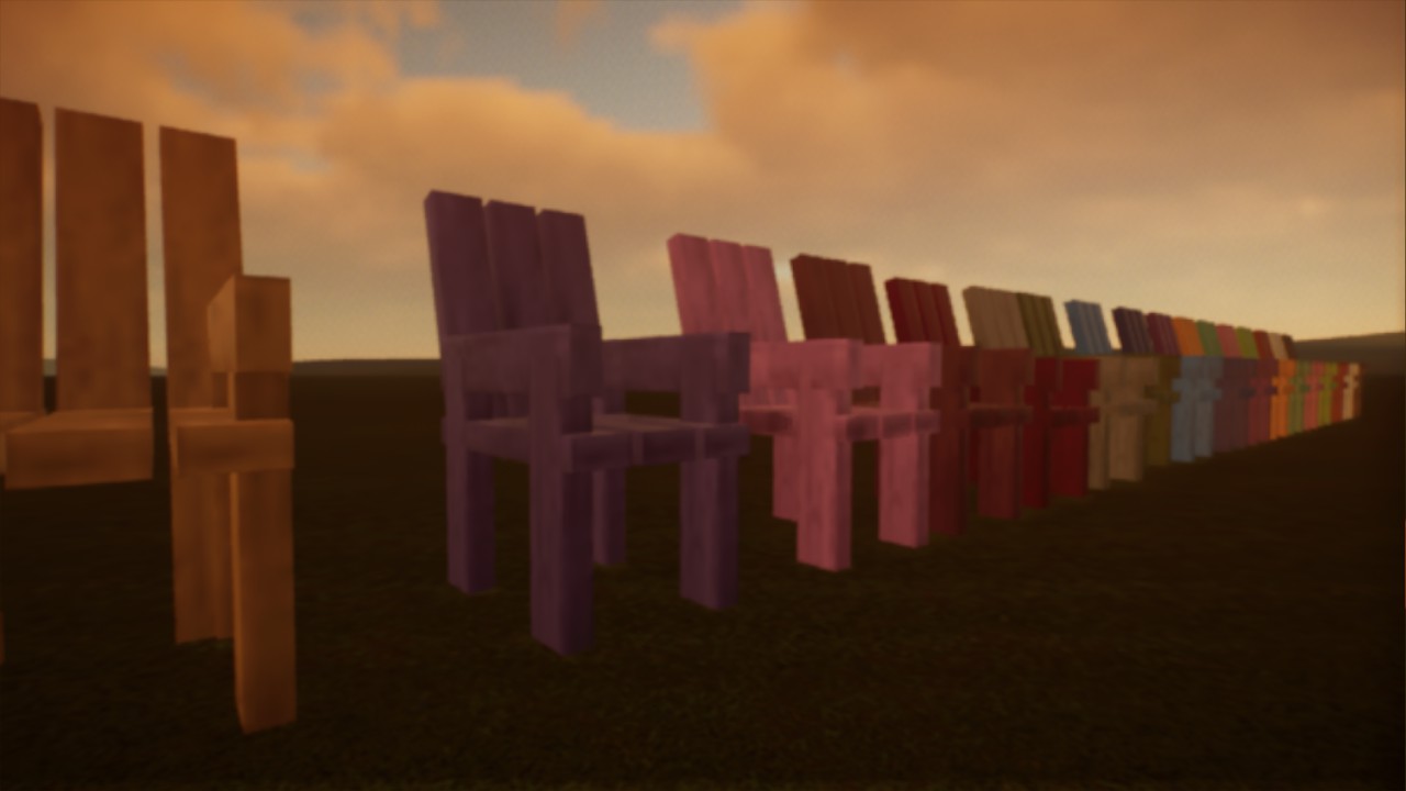 The Rainbow Chairs - SeatingPropsPack