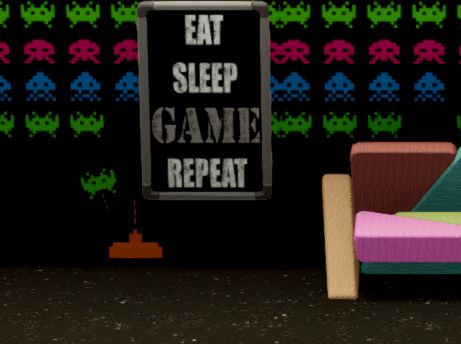 EAT SLEEP GAME REPEAT