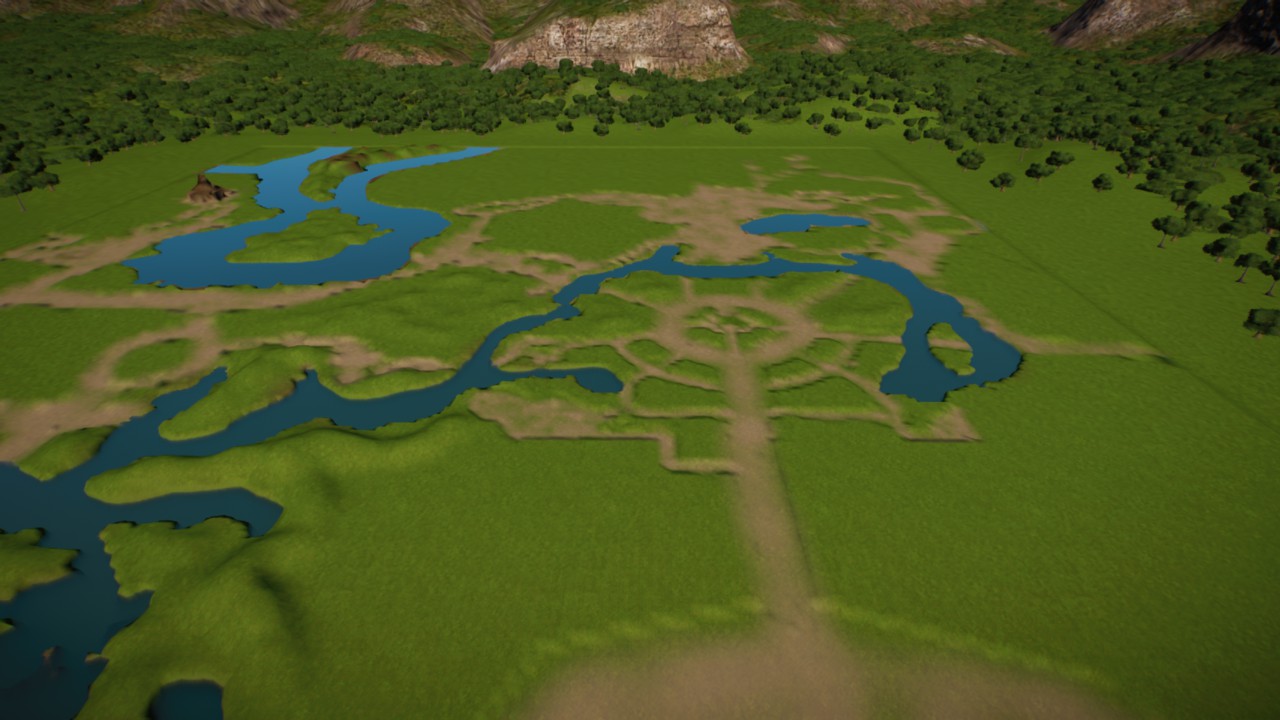 Leafy's Disney Inspired Magic Kingdom Heightmap
