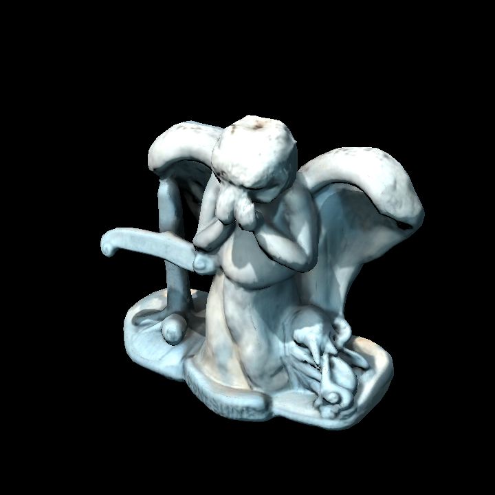 Blutack angel model