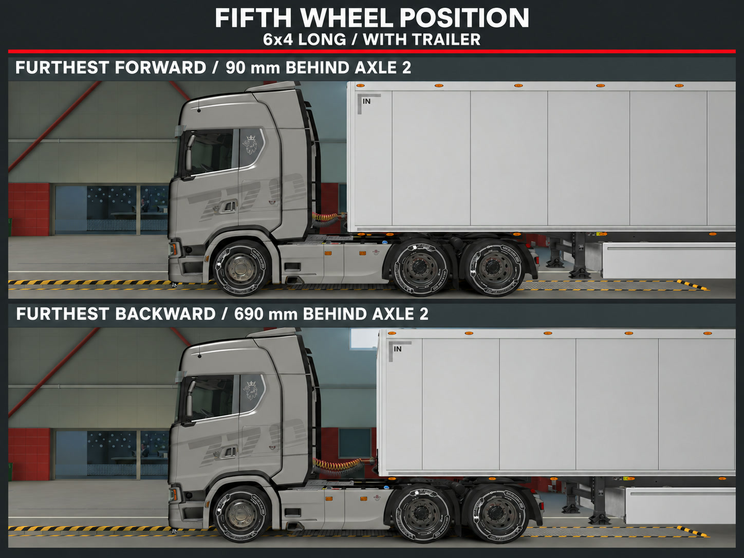 Scania NG R/S Adjustable Fifth Wheel screenshot 3