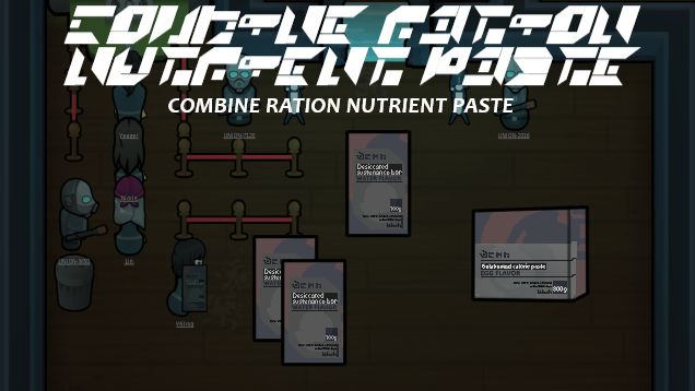 Half-Life Combine Nutrient Paste Rations