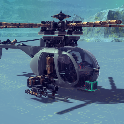 AH-6 V6 4发毒刺