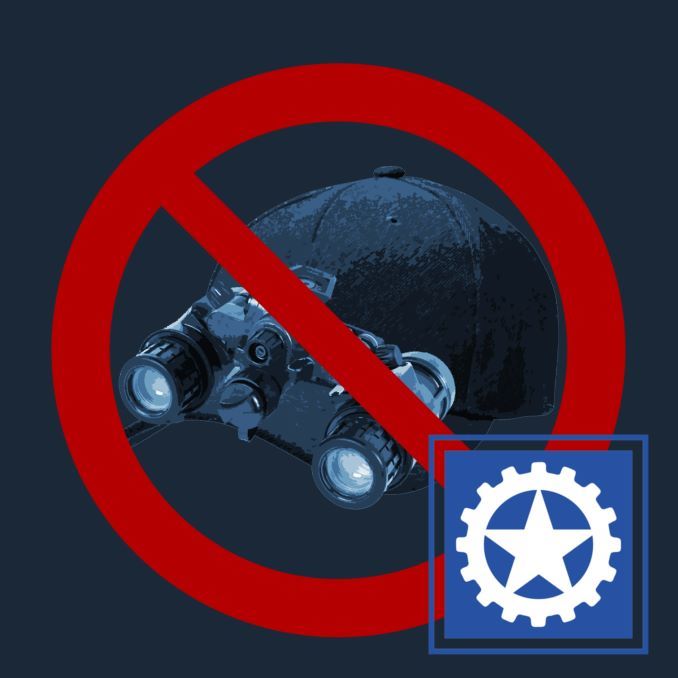Remove Goggles on Caps - RHSUSAF Compat