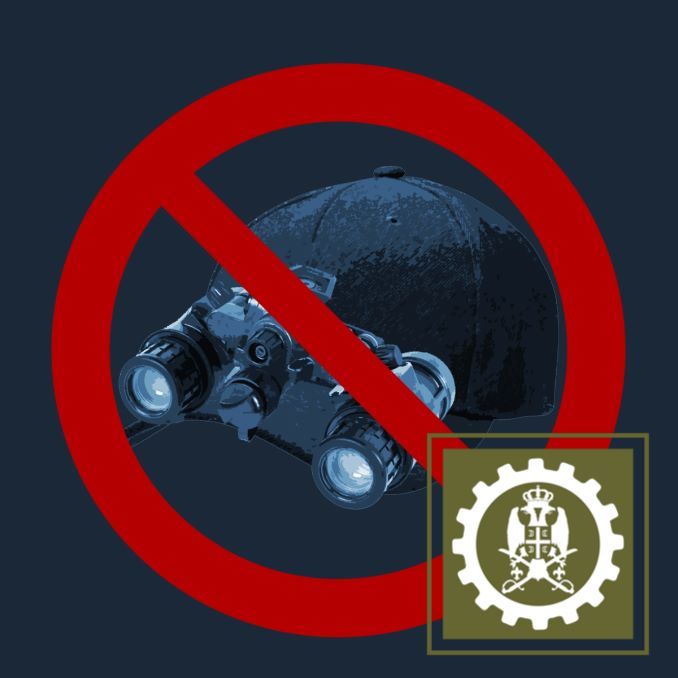 Remove Goggles on Caps - RHSSAF Compat
