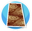 Brown Paisley long rug 2
