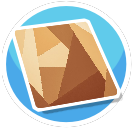 Brown and Tan Triangles rug