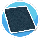 Blue rug