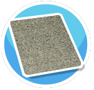 Grey rug