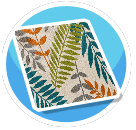 Leaf rug