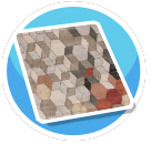 Geometric rug