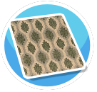 Green and Tan rug