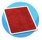Red circles rug