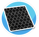 Black and White Rug