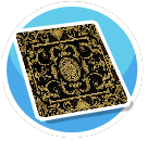 Black and Gold rug