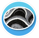 Black white n grey swirl Rug