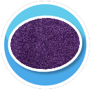 Purple Round rug
