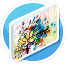 Flower painting