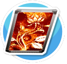 Fire flower poster