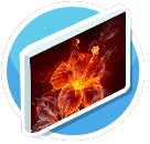 Fire flower painting 3