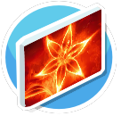 Fire flower painting 6