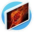 Fire flower painting 8